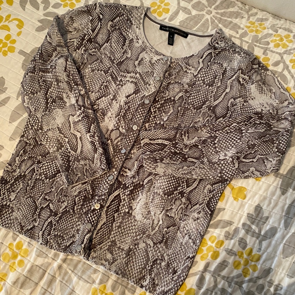WHBM Snap Front Cardigan